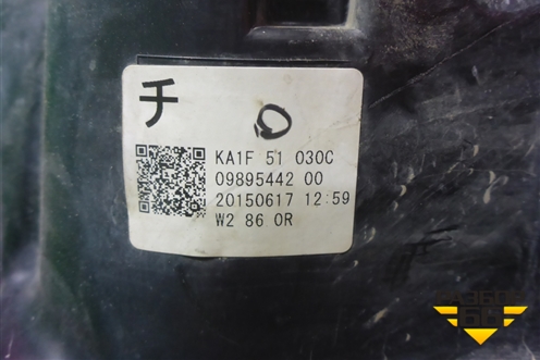 Фара правая (после 2015г LED) (KA1F51030C) для Mazda CX 5 с 2012-2016г