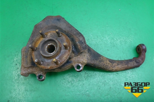 Кулак поворотный передний левый (2.5л YD25 АКПП) для Nissan Navara (D40) с 2005-2015г (Навара)