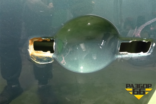 Дверь задняя левая для Nissan Navara (D40) с 2005-2015г (Навара)