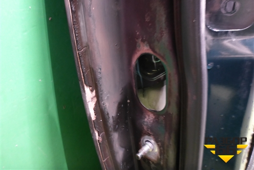 Дверь передняя правая для Nissan Navara (D40) с 2005-2015г (Навара)