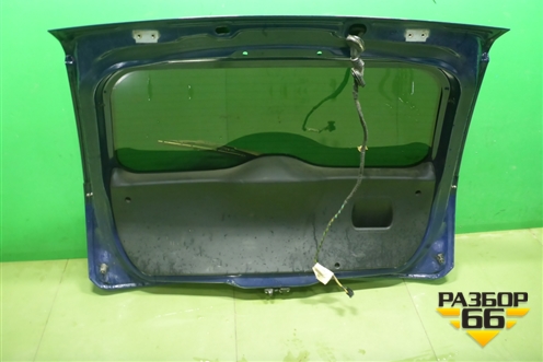 Дверь багажника со стеклом (3х дверный кузов) для Ford Fiesta с 2001-2008г