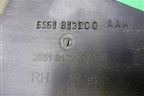 Накладка порога внутренняя правая (3-х дверный кузов) (2S51B13200AFW) для Ford Fiesta с 2001-2008г