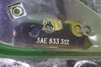 Дверь задняя правая (седан) (3AE833056) для Volkswagen Passat (В7) с 2011-2014г