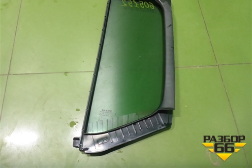 Стекло двери задней правой форточка (штатная тонировка) (82262EB320) для Nissan Navara (D40) с 2005-2015г (Навара)