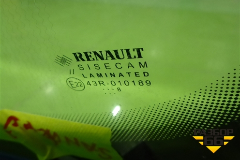 Стекло лобовое (с обогревом) для Renault Sandero с 2013-2022г