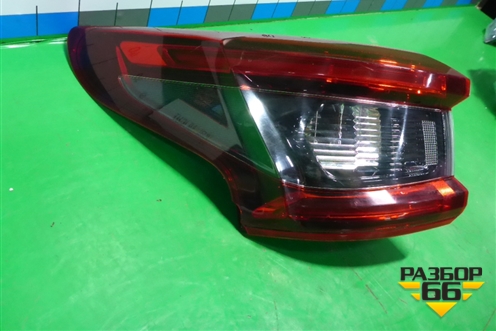 Фонарь задний наружный левый (после 2019г) (26555HV00A) для Nissan Qashqai (J11E) с 2013г