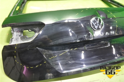 Дверь багажника без стекла (5NA827025J) для Volkswagen Tiguan с 2016г