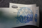 Полка багажника (седан) (5M51F46668DB32N5) для Ford Focus 2 с 2005-2008г
