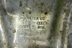 Экран тепловой (8K0501721A) для Audi A4 (В8) с 2007-2015г