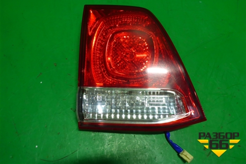 Фонарь задний внутренний левый (до 2012г) (8159160210) для Toyota Land Cruiser (200) с 2008г