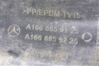 Бампер передний (под парктроник) (A1668859125) для Mercedes Benz GLE-Klass W166 с 2015г