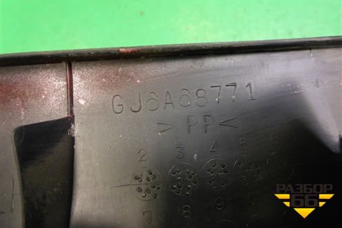 Обшивка стойки задняя нижняя левая ((6J6A68771) для Mazda Mazda 6 (GG) с 2002-2007г