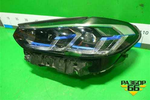 Фара левая (после 2021г Laser Led без блоков) (5A29217-06) (5A2921706) для BMW X3 G01 с 2017г