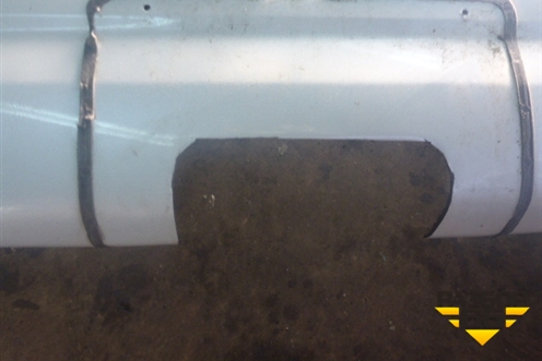 Бампер задний (до 2017г под парктроник) (5215960500) для Toyota Land Cruiser Prado(150) с 2009г