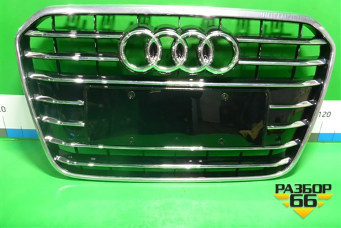 Решетка радиатора (после 2014г дубликат) (4GD853651A) для Audi A6 (C7) с 2011-2018г