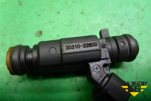 Форсунка инжекторная электрическая (1.6л G4ED) (3531022600) для Hyundai Elantra 3 (XD) с 2000-2010г