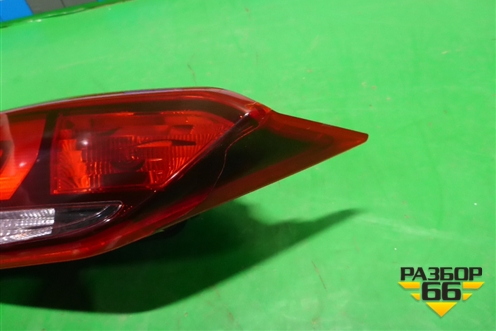 Фонарь задний внутренний левый (галоген) (92403H5000) для Hyundai Solaris с 2017г