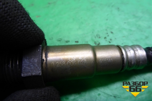 Датчик кислородный / Lambdasonde (после катализатора 10FHANPSA5FW 1.6л) (0258006028) для Peugeot 207 с 2006-2015г