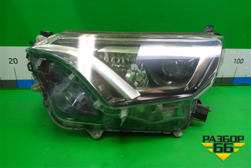 Фара левая (после 2015г LED без блока) (8118542680) для Toyota Rav-4 с 2012-2019г