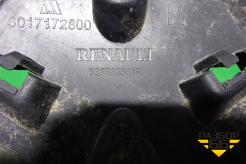Накладка на решетку радиатора (623820994R) для Renault Arkana с 2019г