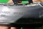 Накладка переднего бампера левая (на накладку ПТФ после 2015г) (6RF835233A) для Volkswagen Polo (седан) с 2010г