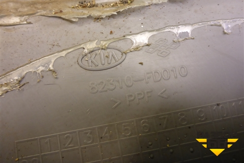 Обшивка двери задней левой под электрику (седан) (82310FD010) для Kia Rio с 1999-2005г