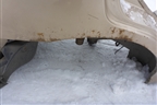 Крыло заднее правое (седан) для Kia Rio с 1999-2005г