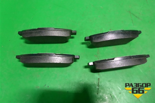 Колодки тормозные передние (0986494132) для Fiat 500 с 2008г