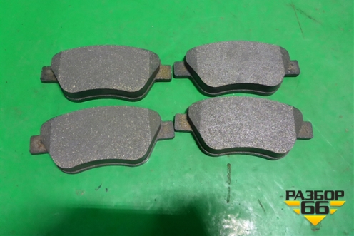 Колодки тормозные передние (0986494132) для Fiat 500 с 2008г