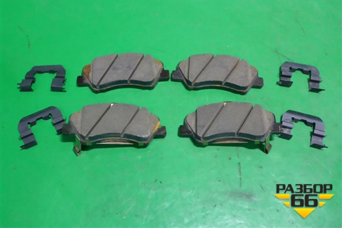 Колодки тормозные передние (sac S740H) (sacS740H) для Hyundai i30 с 2012-2017г (SACS740H)