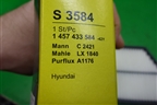 Фильтр воздушный (1457433584) для Hyundai Matrix с 2001-2010г