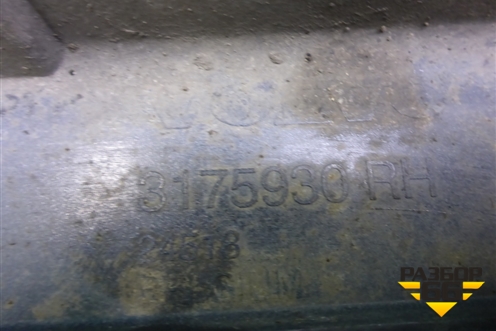 Накладка кабины правая  (продолжение кабины) (3175930) для Volvo TRUCK FH с 2008-2013г (ФШ)
