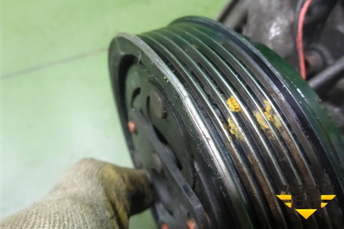 Компрессор кондиционера (1.6л K7MA812) (8201025121) для Renault Logan II с 2012г