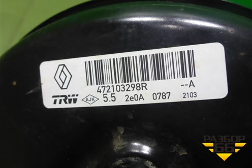 Усилитель тормозов вакуумный (472103298R) для Renault Logan II с 2012г