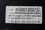 Пол багажника (4G0012021C) для Audi A6 (C7) с 2011-2018г