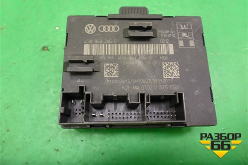 Блок комфорта (двери задней правой) (4G8959795A) для Audi A6 (C7) с 2011-2018г