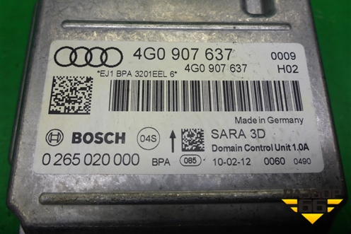 Блок управления AIR BAG (4G0907637) для Audi A6 (C7) с 2011-2018г