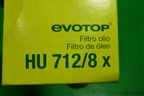 Фильтр масляный (HU712/8X) (HU7128X) для Opel Astra H с 2004-2015г