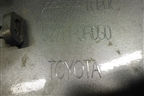 Накладка переднего бампера нижняя (после 2015г) (527110R050) для Toyota Rav-4 с 2012-2019г