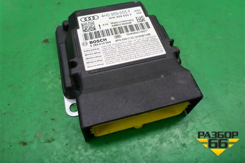Блок управления AIR BAG (4H0959655F) для Audi A6 (C7) с 2011-2018г