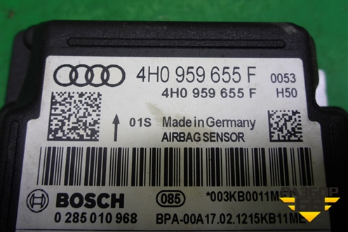 Блок управления AIR BAG (4H0959655F) для Audi A6 (C7) с 2011-2018г