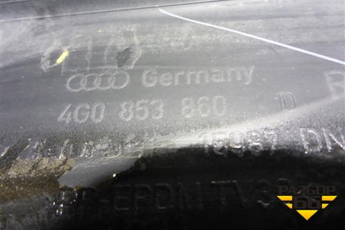Накладка на порог наружная правая (4G0853860D) для Audi A6 (C7) с 2011-2018г