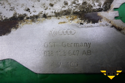 Пластина КПП (АКПП 2.0л CHJ) (038103647AB) для Audi A6 (C7) с 2011-2018г