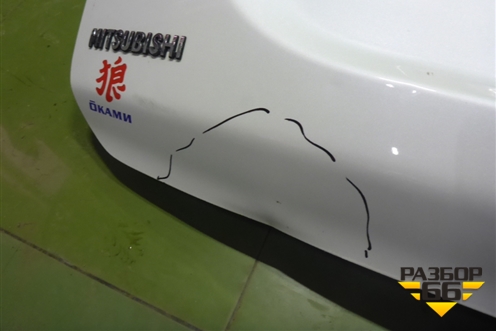 Дверь багажника без стекла (под камеру) (5801B337) для Mitsubishi Outlander с 2012-2024г