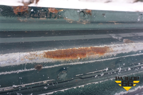 Порог со стойкой левый для Nissan Navara (D40) с 2005-2015г (Навара)