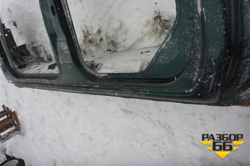 Порог со стойкой левый для Nissan Navara (D40) с 2005-2015г (Навара)