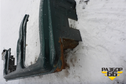 Порог со стойкой левый для Nissan Navara (D40) с 2005-2015г (Навара)