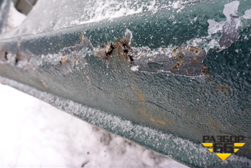 Порог со стойкой правый для Nissan Navara (D40) с 2005-2015г (Навара)