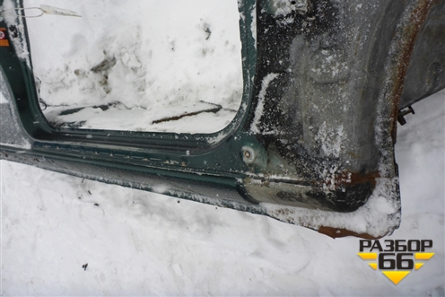 Порог со стойкой правый для Nissan Navara (D40) с 2005-2015г (Навара)