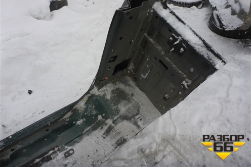 Порог со стойкой правый для Nissan Navara (D40) с 2005-2015г (Навара)